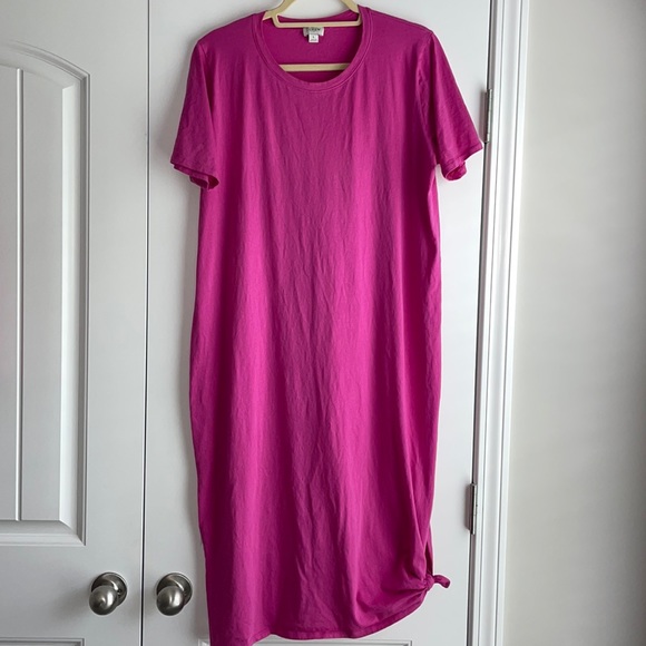 J. Crew Dresses J Crew Midi Tshirt Dress Poshmark